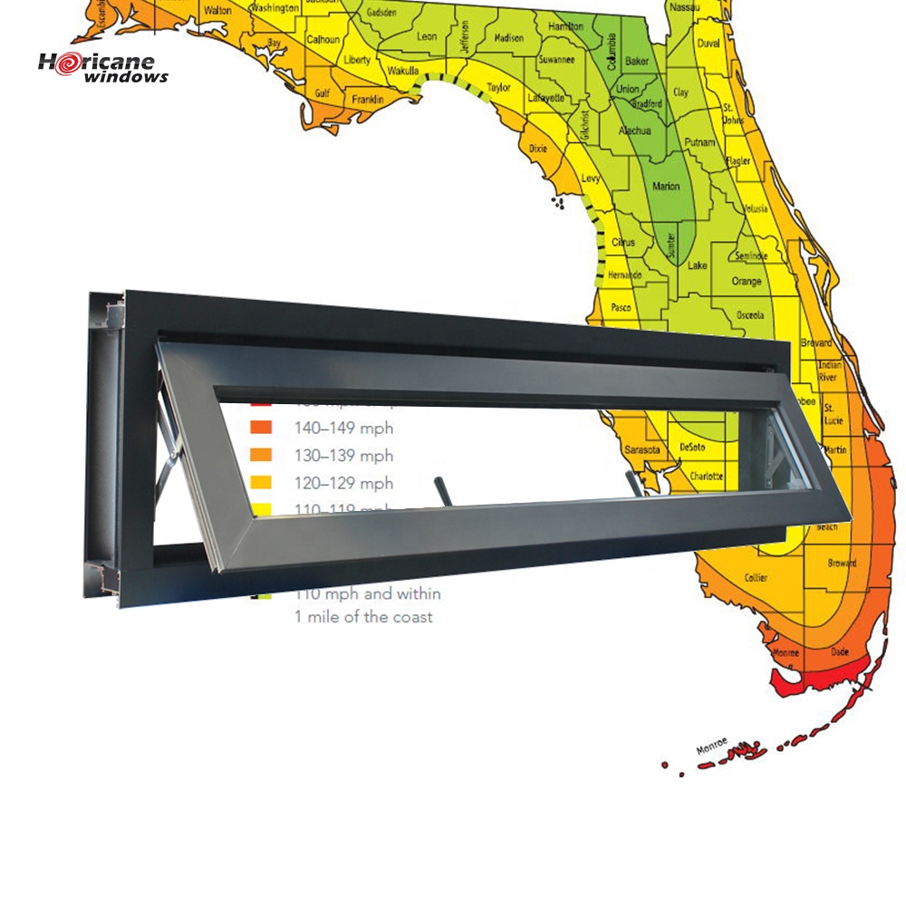 Superhouse aluminium ramen, orkaanbestendige ramen, goedgekeurd door de fabriek in Florida, lage prijs, aluminium luifel, orkaanbestendig raam