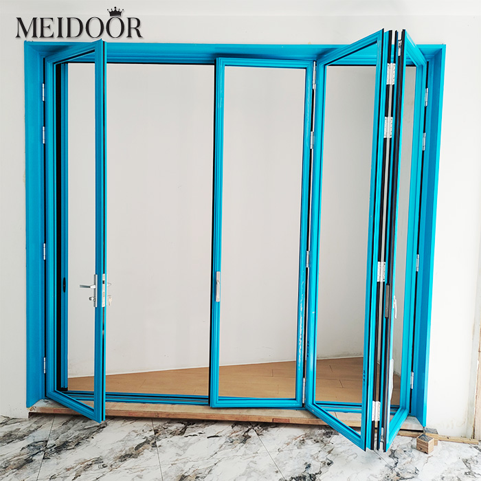 Aluminium vouwramen met gehard glas, horizontale vouwramen, aluminium vouwramen, balkonramen