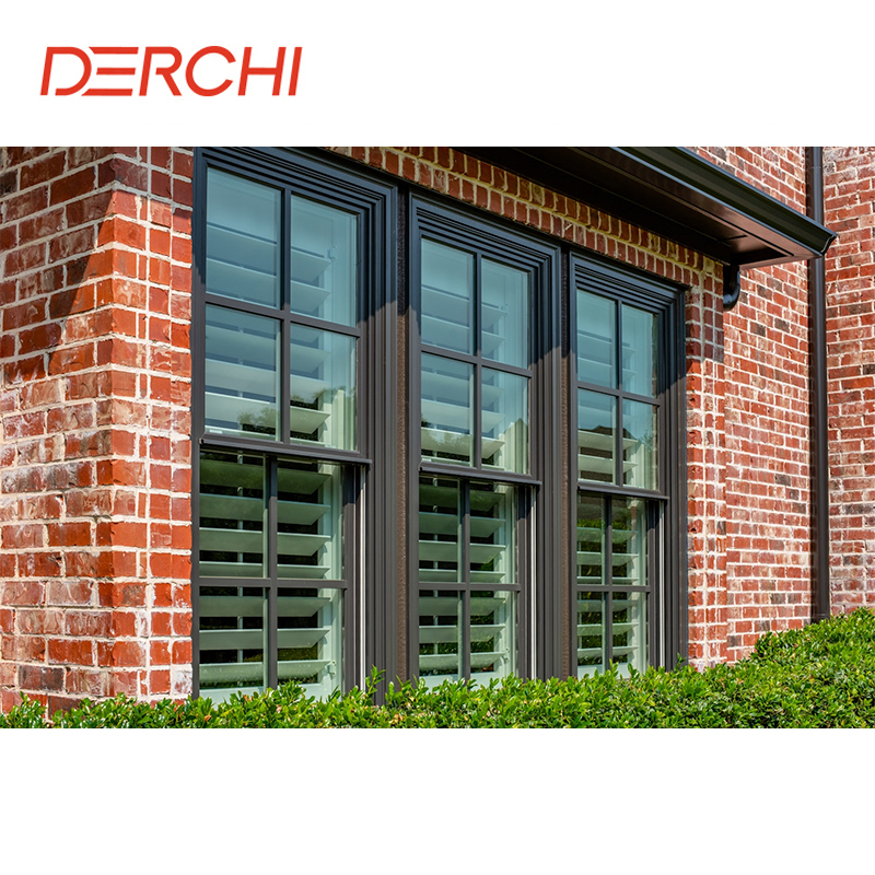 Dubbele schuiframen, modern design, hoogwaardige aluminium kozijnen, op maat gemaakte schuiframen