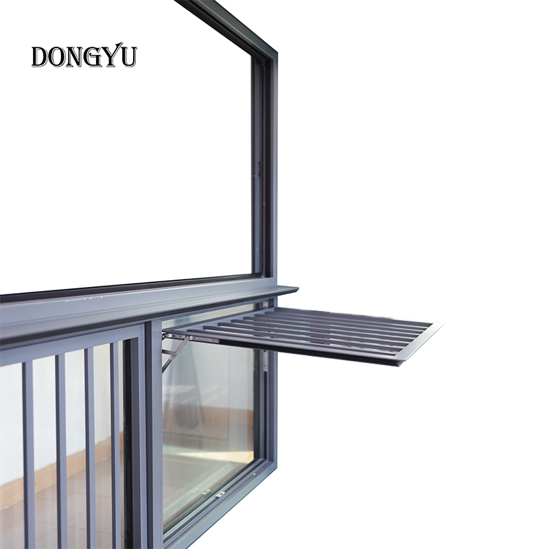 Hoogwaardige, op maat gemaakte, energiezuinige aluminium vouwramen met wasrek voor op een terras