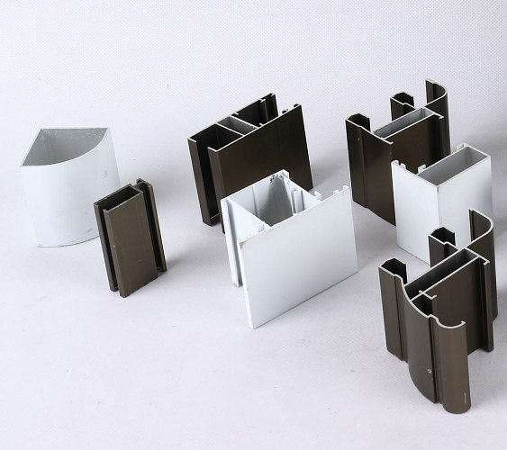 20 Lines Aluminium Window and Door Extrusion Profiles with Silver Anodized