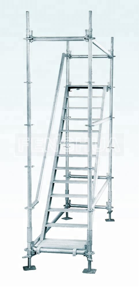 Ringlock steiger trappentoren configuratie