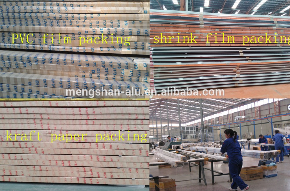 High Quality 6000 Series Aluminium Profiles for Windows and Doors Alloy 6063-T5 Cutting Service Available