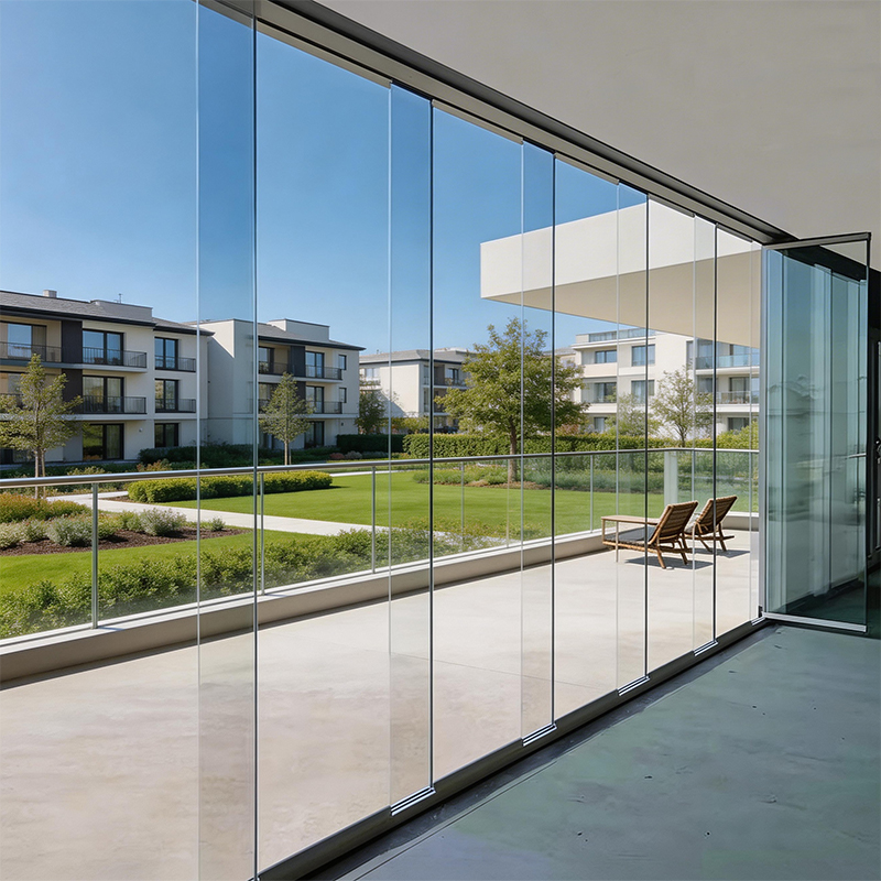 Commerciële en residentiële schuifdeuren, vouwdeuren, terrasdeuren, glazen gordijndeuren, balkonafsluitingen, verplaatsbare glazen scheidingswanden, stapelbare glazen deuren, vouwdeuren.