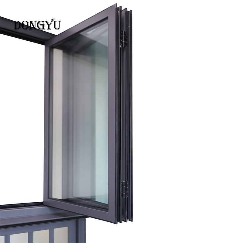 Hoogwaardige, op maat gemaakte, energiezuinige aluminium vouwramen met wasrek voor op een terras