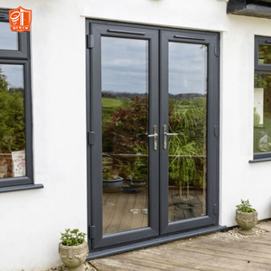 Balkon buitendeuren van aluminium met dubbel glas