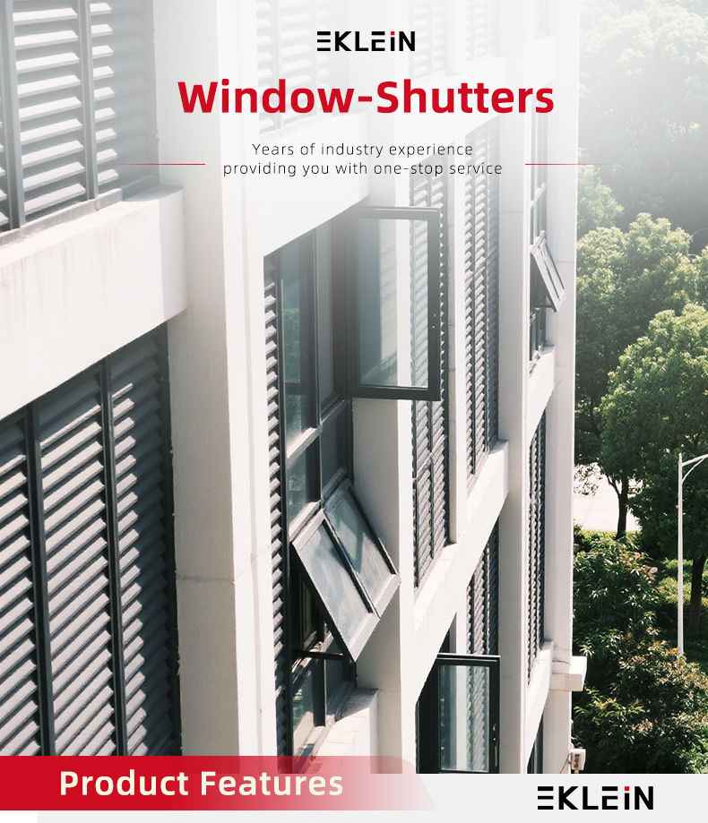Aluminium Shutter Overzicht