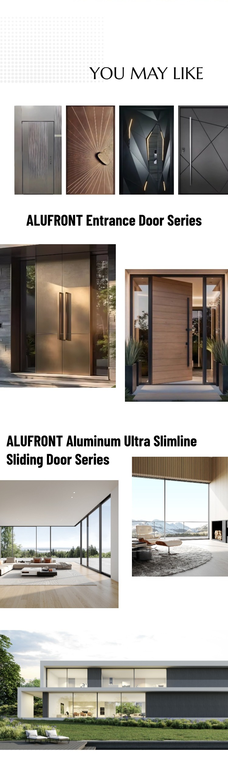 Alufront Steel Look Swing Glass French Doors Thermal Break Aluminum Casement Crittall Door Hinged Patio Partition Hotel